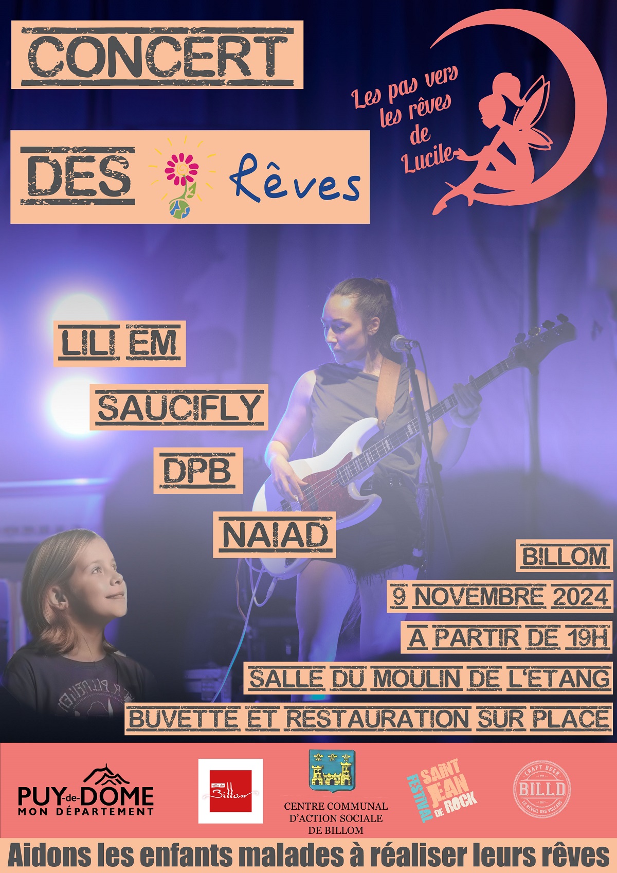 Affiche Concert des reves